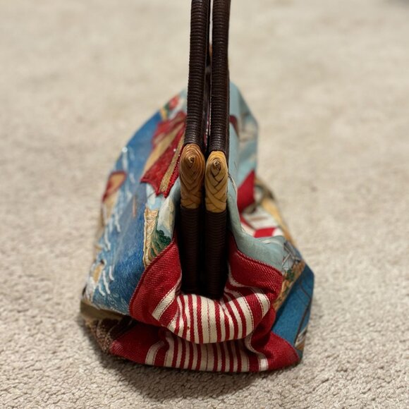 Isabella Fiore Sequined Beach Handbag - Picture 2 of 4